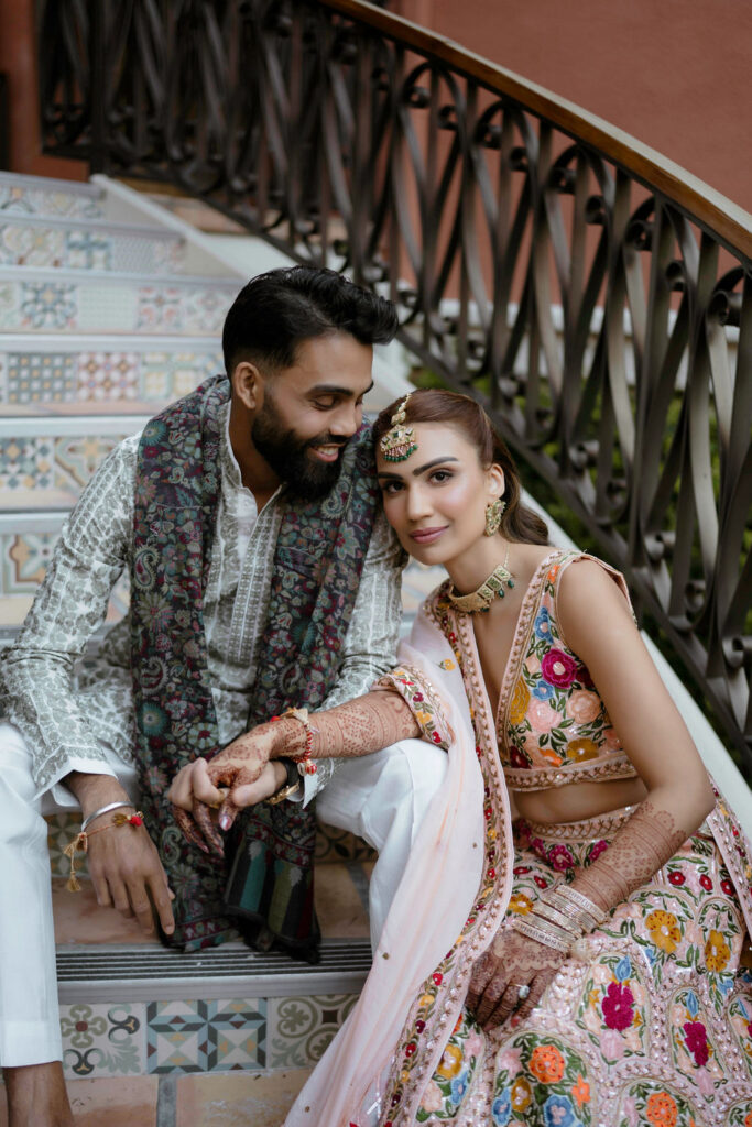 ﻿Tavneet and Balky Calamingos Ranch Malibu Wedding. Planned and designed by The Marigold Company.