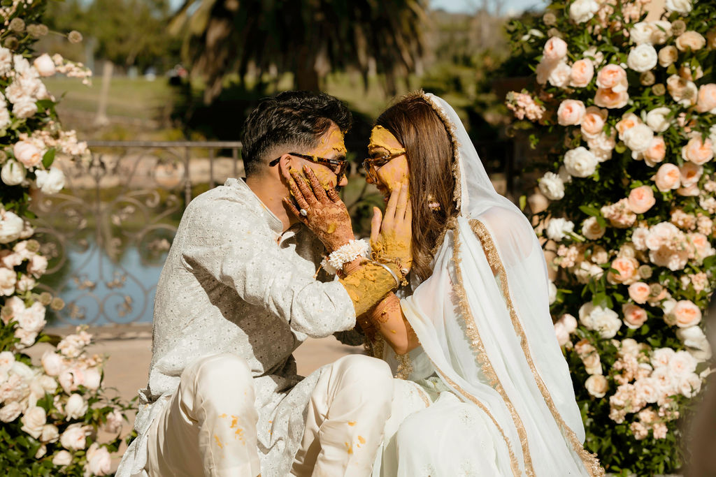 Maiyan of Tavneet and Balkarn at Westlake Village Inn in California