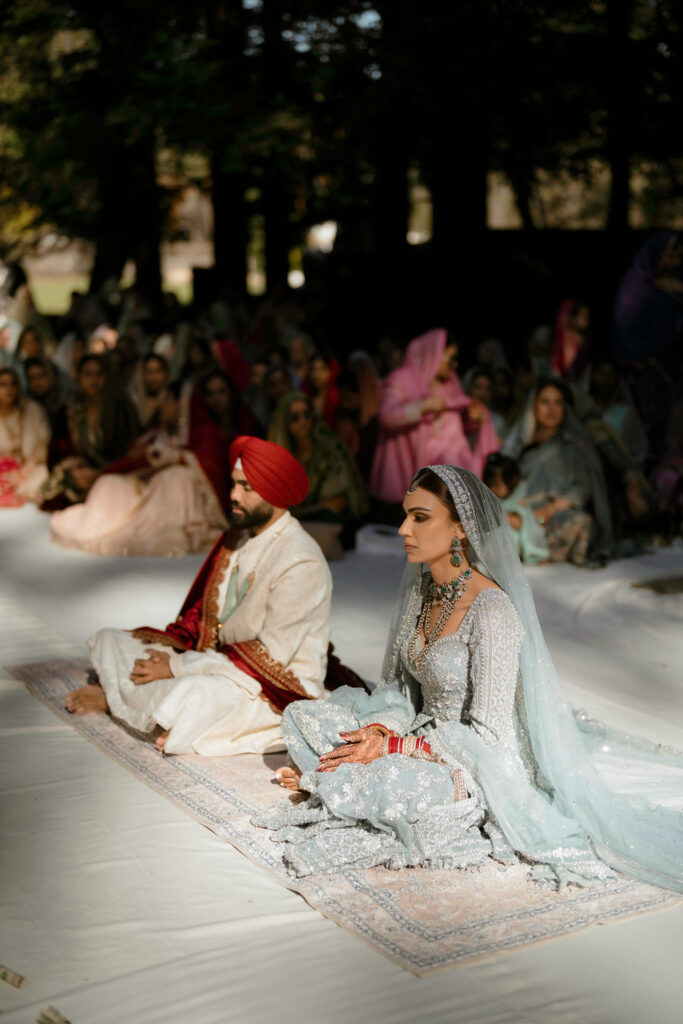 Anand Karaj of Tavneet and Balkarn at Calamigos Ranch in California | Wedding Planning and Design by The Marigold Company