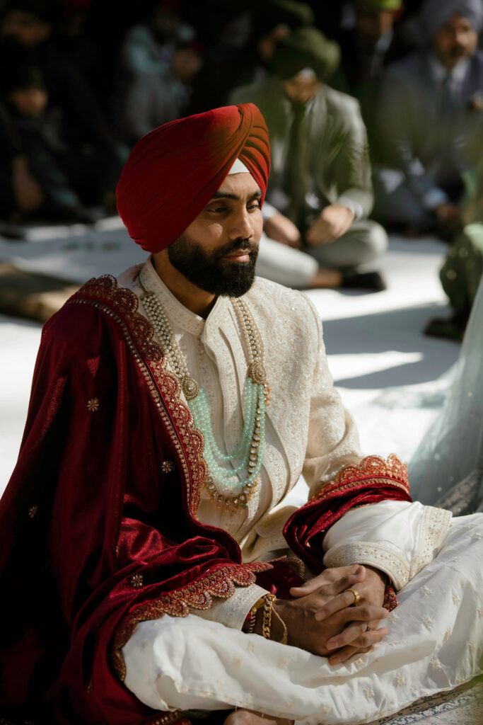 Anand Karaj of Tavneet and Balkarn at Calamigos Ranch in California | Wedding Planning and Design by The Marigold Company