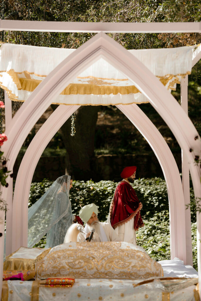 Anand Karaj of Tavneet and Balkarn at Calamigos Ranch in California | Wedding Planning and Design by The Marigold Company