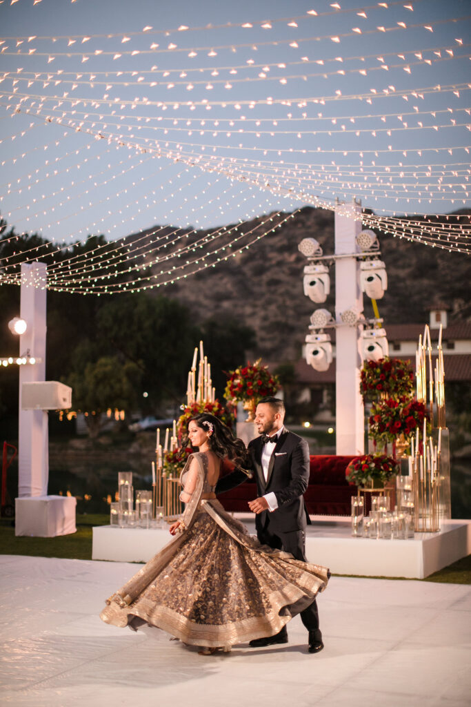 Saloni and Sagar Wedding at Hummingbird Nest Ranch California | Planning & Design by The Marigold Company