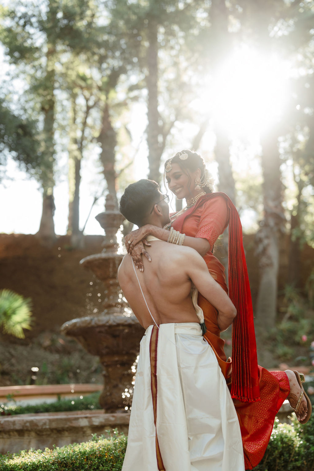 Vinathi and Jay Traditional South Indian Wedding at Rancho Las Lomas in Orange County California | Planned and Designed by The Marigold Company