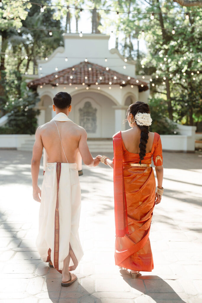 Vinathi and Jay Traditional South Indian Wedding at Rancho Las Lomas in Orange County California | Planned and Designed by The Marigold Company
