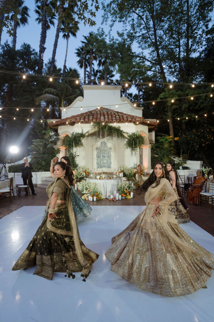 Vinathy and Jay South Asian wedding at Rancho Las Lomas