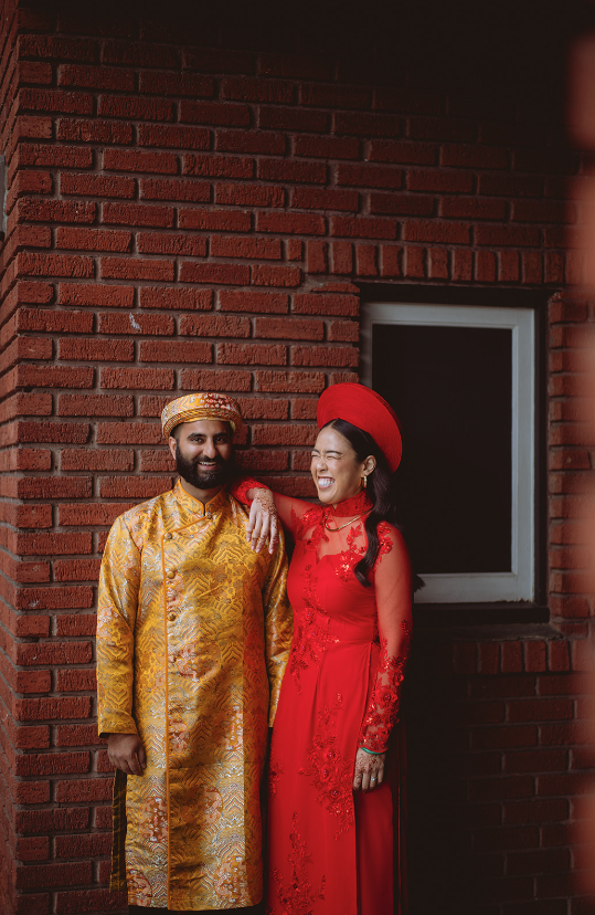 Vietnamese Punjabi Fusion Wedding in California. Planned and designed by The Marigold Company