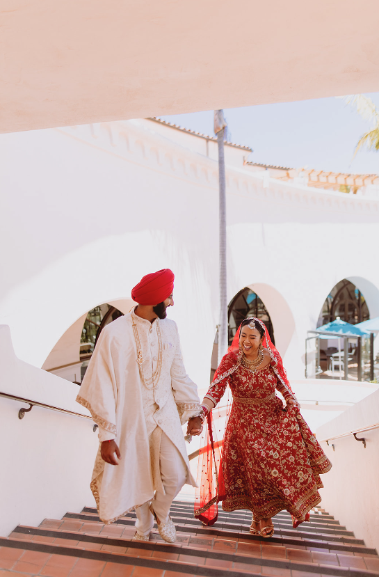 Vietnamese Punjabi Fusion Wedding in California. Planned and designed by The Marigold Company