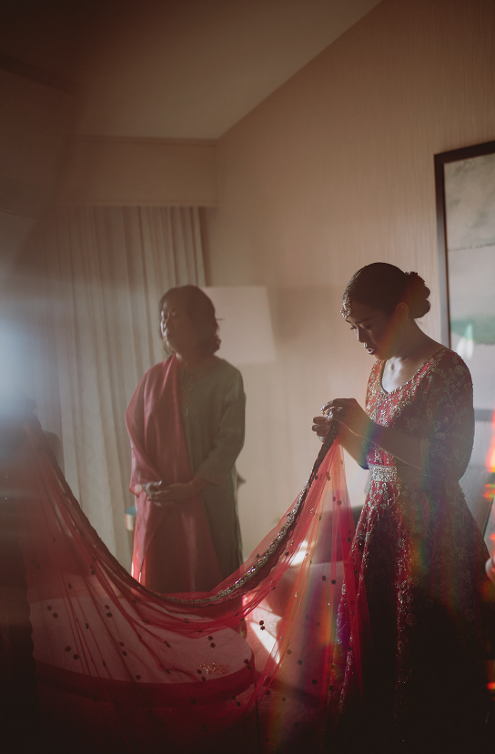 Vietnamese Punjabi Fusion Wedding in California. Planned and designed by The Marigold Company