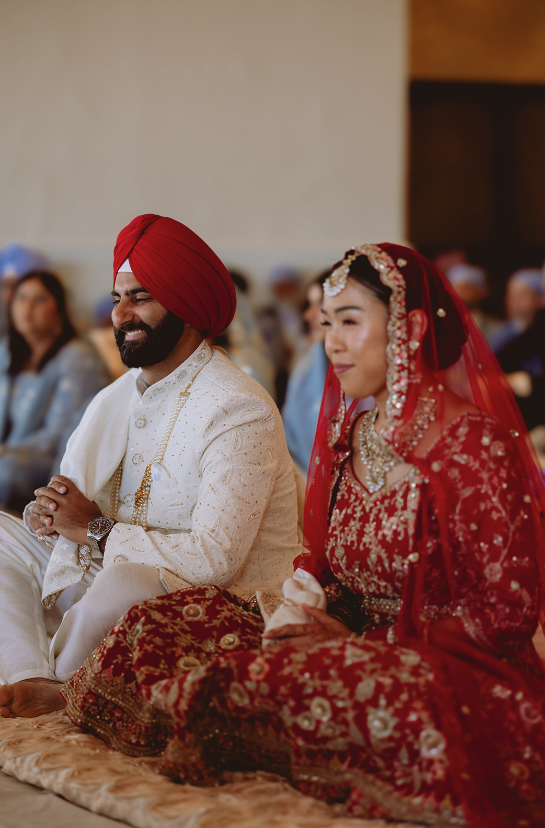 Vietnamese Punjabi Fusion Wedding in California. Planned and designed by The Marigold Company