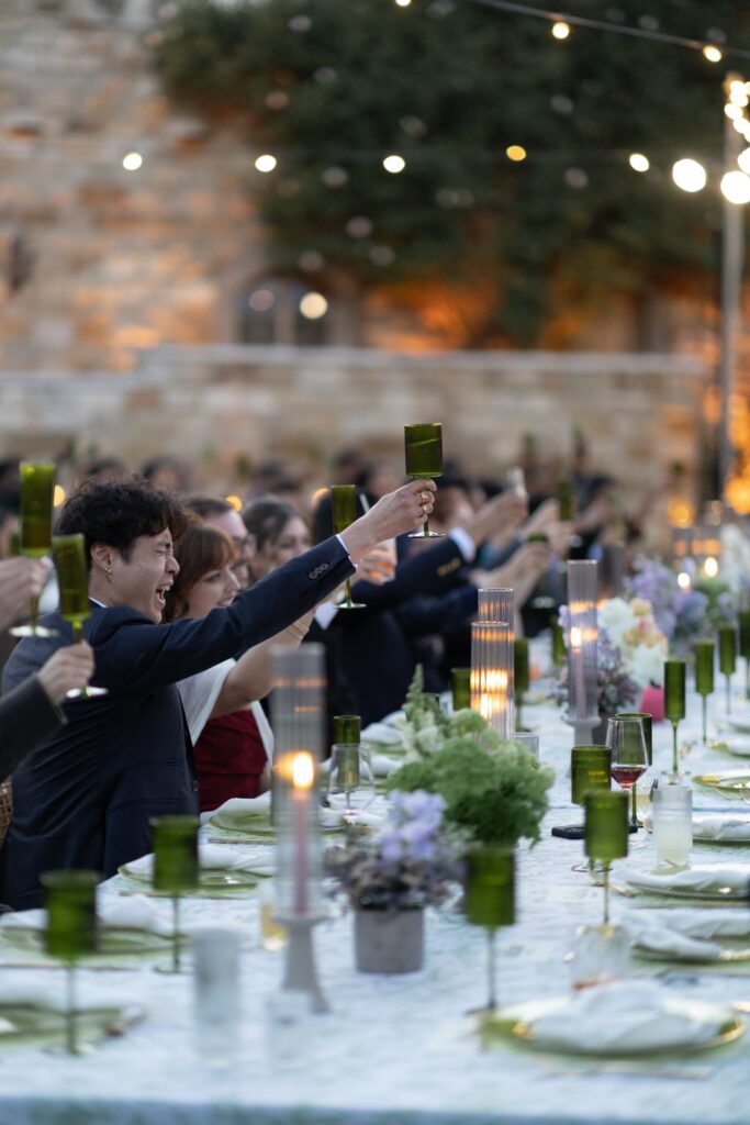 Reception of Nikita and Shannon at Sunstone Villa in California