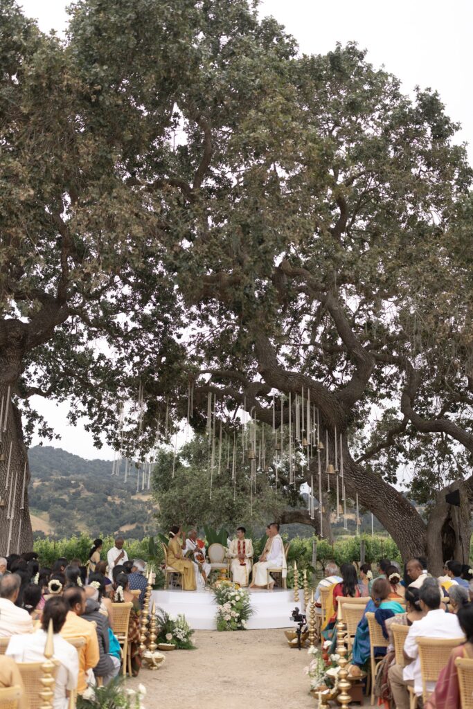 South Indian Wedding Ceremony of Nikita and Shannon at Sunstone Villa in California