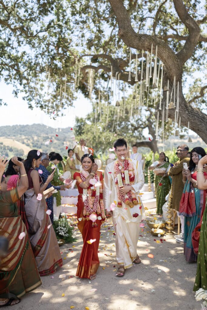 South Indian Wedding Ceremony of Nikita and Shannon at Sunstone Villa in California